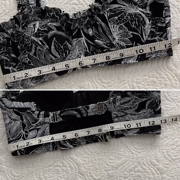 Time and True Bikini Top Size M (8-10) - Picture 6 of 6